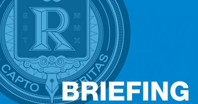 Image with the word "Briefing" and The Reporter Logo