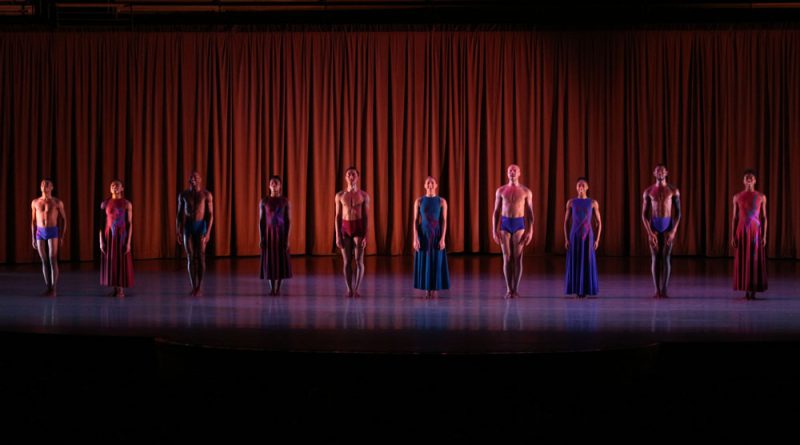 A group of dancers on stage.