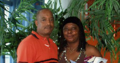 Charlotte Fulton with her husband Glen.