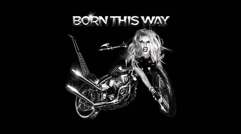 Album cover for Lady Gaga's Born This Way.