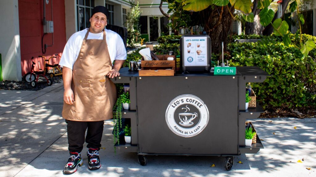 coffee cart