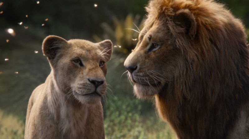 Scene from The Lion King.