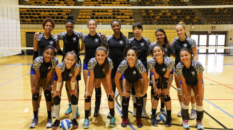 MDC Lady Sharks volleyball team.
