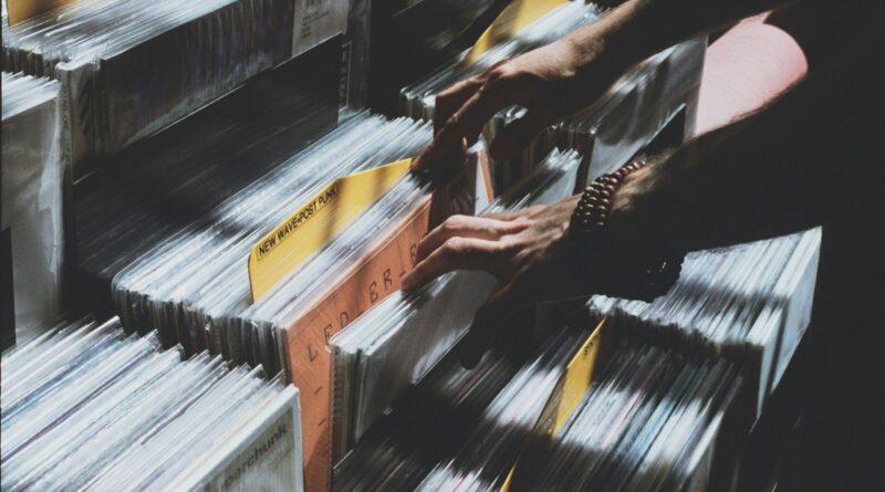 vinyl records